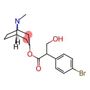 4-Bromo-α-(hydroxymethyl)benzeneacetic acid 8-methyl-8-azabicyclo[3.2.1]octan-3-yl ester