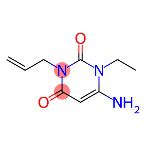 3-Allyl-6-amino-1-ethyluracil