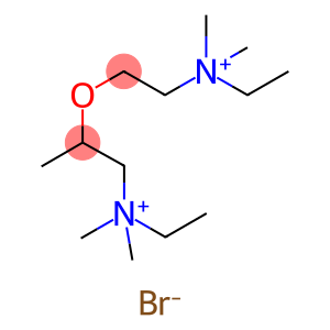 1-Propanaminium, N-ethyl-2-[2-(ethyldimethylammonio)ethoxy]-N,N-dimethyl-, bromide (1:2)