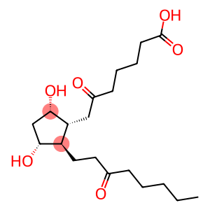 Prostan-1-oic acid, 9,11-dihydroxy-6,15-dioxo-, (9α,11α)-