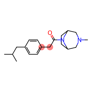 8-(p-Isobutylphenylacetyl)-3-methyl-3,8-diazabicyclo[3.2.1]octane