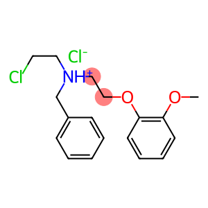 Benzenemethanamine,N-(2-chloroethyl)-N-[2-(2-methoxyphenoxy)ethyl]-, hydrochloride (1:1)