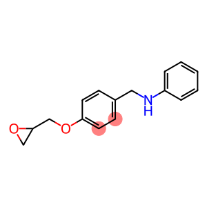 4-[(Oxiran-2-yl)methoxy]-N-phenylbenzenemethanamine