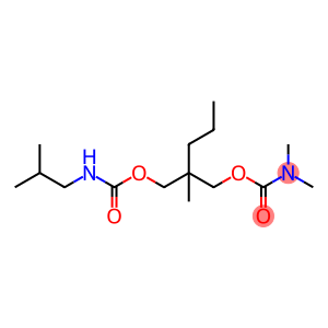 2-Methyl-2-propyl-1,3-propanediol 1-(dimethylcarbamate)3-(isobutylcarbamate)