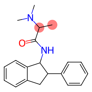 Propanamide, N-(2,3-dihydro-2-phenyl-1H-inden-1-yl)-2-(dimethylamino)-