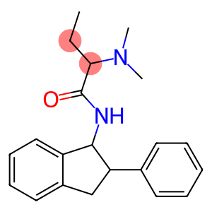 Butanamide, N-(2,3-dihydro-2-phenyl-1H-inden-1-yl)-2-(dimethylamino)-