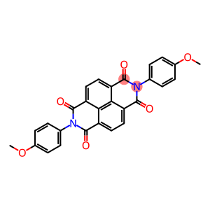 Benzo[lmn][3,8]phenanthroline-1,3,6,8(2H,7H)-tetrone,2,7-bis(4-methoxyphenyl)-