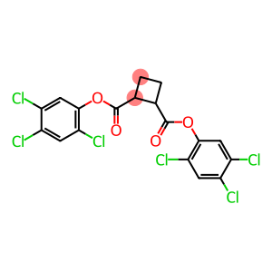 Cyclobutane-1,2-dicarboxylic acid bis(2,4,5-trichlorophenyl) ester