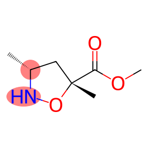 (3R)-3α,5β-Dimethyl-5-isoxazolidinecarboxylic acid methyl ester