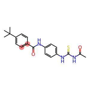 N-(4-{[(acetylamino)carbothioyl]amino}phenyl)-4-tert-butylbenzamide