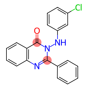 3-(3-chloroanilino)-2-phenyl-4(3H)-quinazolinone