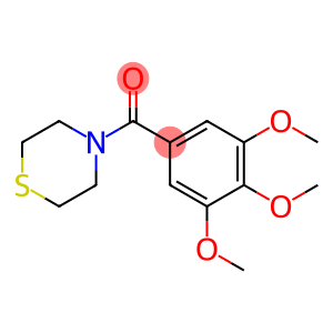 Methanone, 4-thiomorpholinyl(3,4,5-trimethoxyphenyl)-