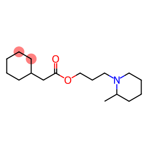 Cyclohexylacetic acid 3-(2-methylpiperidino)propyl ester