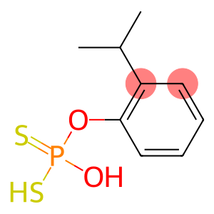 Phenol,(1-methylethyl)-, hydrogen phosphorodithioate (9CI)