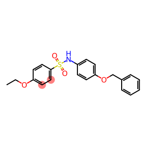 N-[4-(benzyloxy)phenyl]-4-ethoxybenzenesulfonamide