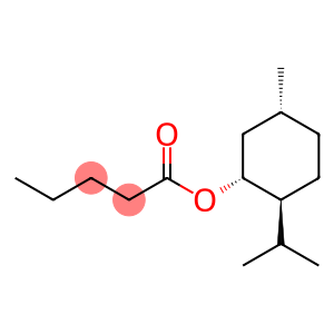 [1R-(1alpha,2beta,5alpha)]-5-methyl-2-(1-methylethyl)cyclohexyl valerate