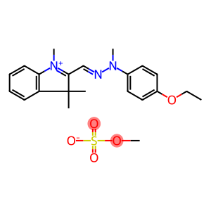 3H-Indolium,2-[[(4-ethoxyphenyl)methylhydrazono]methyl]-1,3,3-trimethyl-,methylsulfate