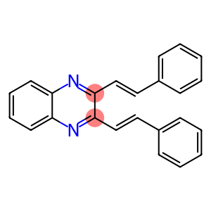 2,3-bis(2-phenylvinyl)quinoxaline