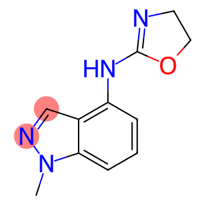 1H-Indazol-4-amine, N-(4,5-dihydro-2-oxazolyl)-1-methyl-