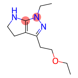 Pyrrolo[2,3-c]pyrazole, 3-(2-ethoxyethyl)-1-ethyl-1,4,5,6-tetrahydro- (9CI)