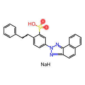 4-[2H-Naphtho[1,2-d]triazole-2-yl]stilbene-2-sulfonic acid sodium
