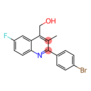 2-(对溴苯基)-6-氟-3-甲基喹啉-4-甲醇