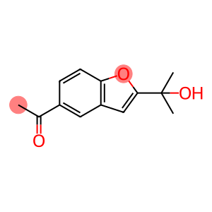 Ethanone, 1-[2-(1-hydroxy-1-methylethyl)-5-benzofuranyl]-