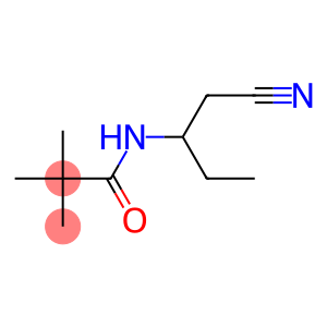 Propanamide,  N-[1-(cyanomethyl)propyl]-2,2-dimethyl-