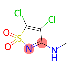 3-Isothiazolamine, 4,5-dichloro-N-methyl-, 1,1-dioxide