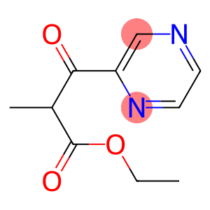 2-Pyrazinepropanoic acid, α-methyl-β-oxo-, ethyl ester