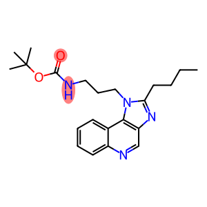 Carbamic acid, N-[3-(2-butyl-1H-imidazo[4,5-c]quinolin-1-yl)propyl]-, 1,1-dimethylethyl ester