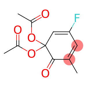 3-Fluoro-5-methyl-6-oxo-2,4-cyclohexadienylidenediacetate