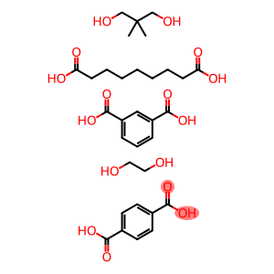 1,3-Benzenedicarboxylic acid, polymer with 1,4-benzenedicarboxylic acid, 2,2-dimethyl-1,3-propanediol, 1,2-ethanediol and nonanedioic acid