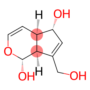 Cyclopenta[c]pyran-1,5-diol, 1,4a,5,7a-tetrahydro-7-(hydroxymethyl)-, (1R,4aR,5S,7aS)-