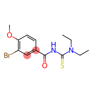 3-bromo-N-[(diethylamino)carbonothioyl]-4-methoxybenzamide