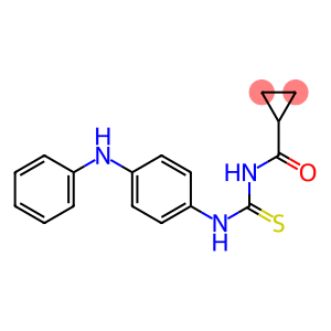 N-{[(4-anilinophenyl)amino]carbonothioyl}cyclopropanecarboxamide