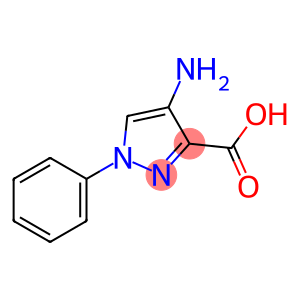 1H-Pyrazole-3-carboxylicacid,4-amino-1-phenyl-(9CI)