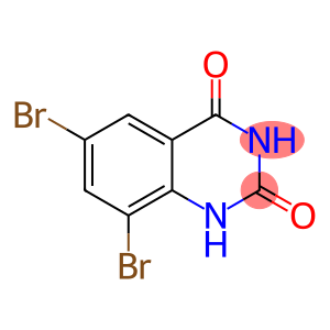 2,4(1H,3H)-Quinazolinedione, 6,8-dibromo-