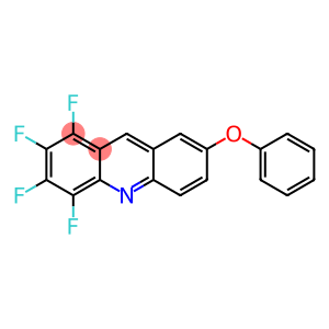 1,2,3,4-Tetrafluoro-7-phenoxyacridine