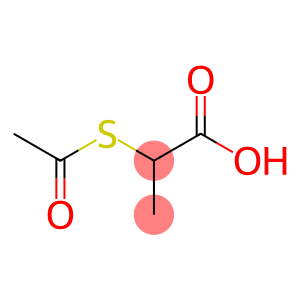 Propanoic acid, 2-(acetylthio)-