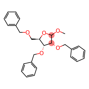 Methyl 2,3,5-tri-O-benzyl-D-ribofuranoside