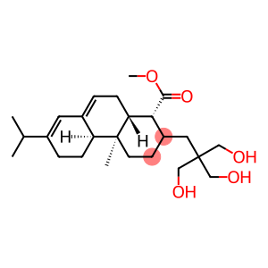 Hydrogenated resin acid pentaerythritol esters