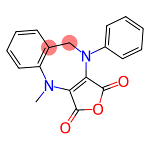 4-METHYL-10-PHENYL-9,10-DIHYDRO-4H-2-OXA-4,10-DIAZA-BENZO[F]AZULENE-1,3-DIONE