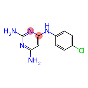 2,4,6-Pyrimidinetriamine, N4-(4-chlorophenyl)-