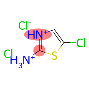 2-ammonio-5-chlorothiazolium dichloride