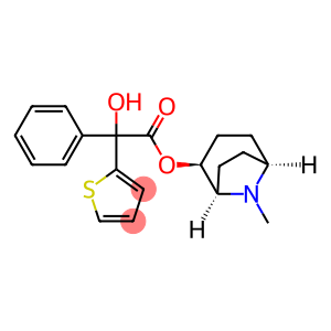 2-Thiopheneacetic acid,a-hydroxy-a-phenyl-,8-methyl-8-azabicyclo[3.2.1]oct-2-yl ester, [1R-[1a,2b(R*),5a]]- (9CI)