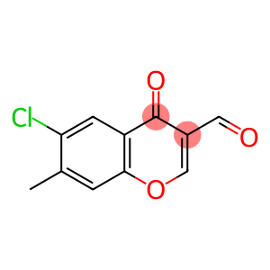6-氯-7-甲基-4-氧代-4H-色满-3-甲醛