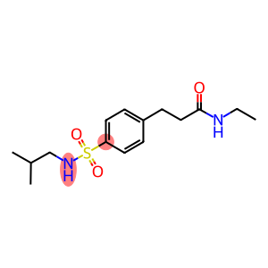 N-ethyl-3-{4-[(isobutylamino)sulfonyl]phenyl}propanamide