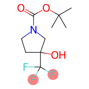 3-羟基-3-(三氟甲基)吡咯烷-1-甲酸叔丁酯