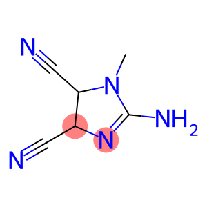 1H-Imidazole-4,5-dicarbonitrile, 2-amino-4,5-dihydro-1-methyl-